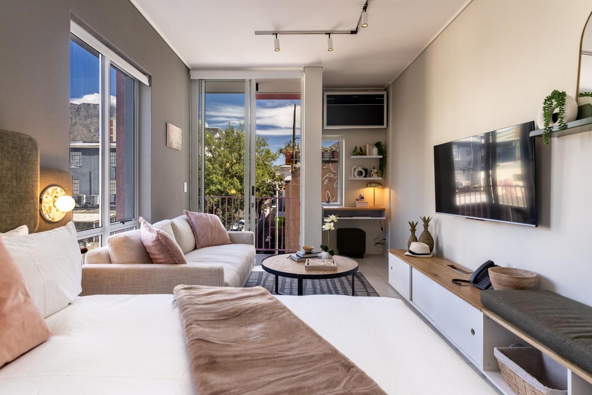 The Rose207: Modern Corner Studio With Views Cidade Do Cabo Exterior foto