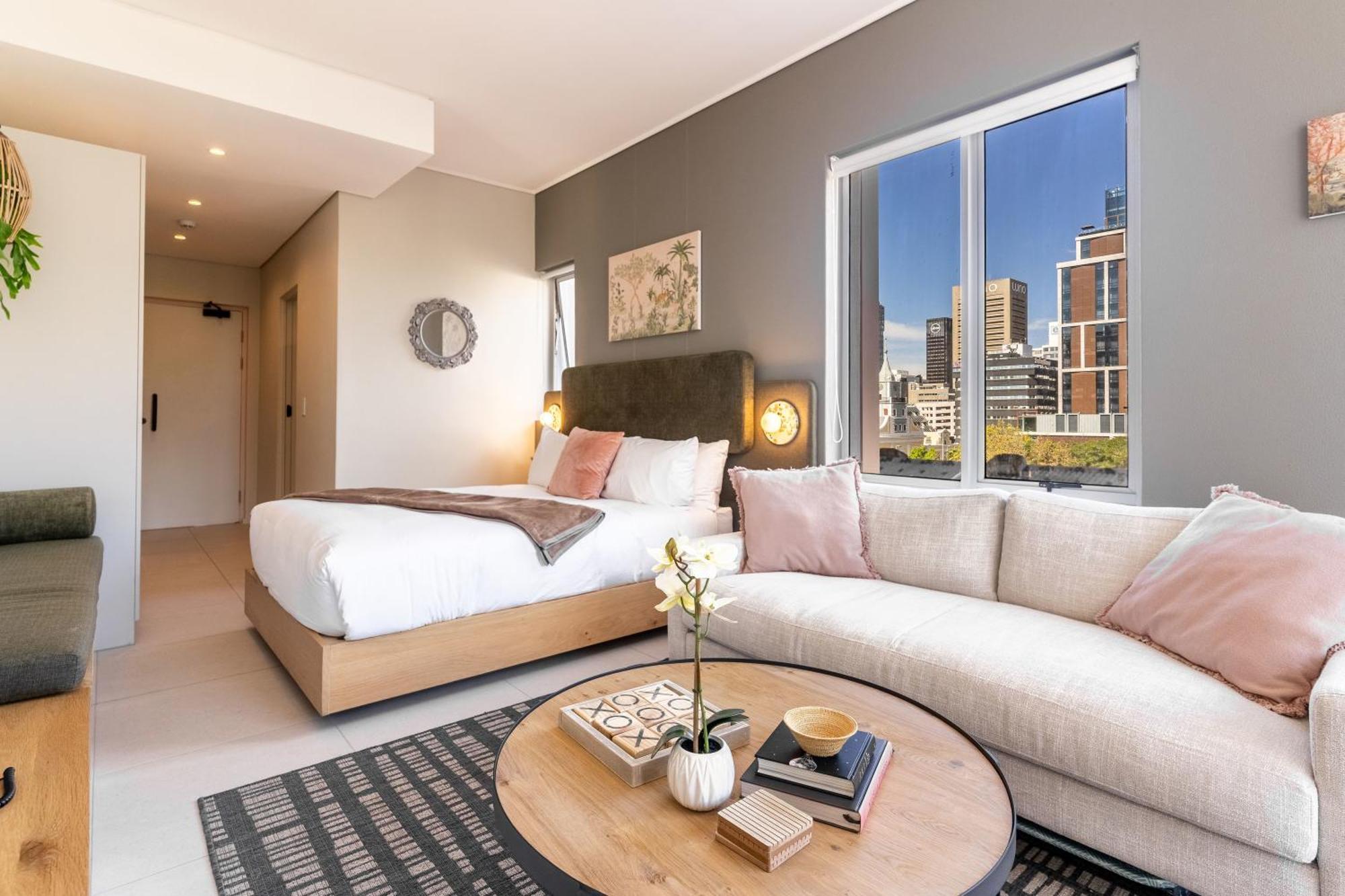 The Rose207: Modern Corner Studio With Views Cidade Do Cabo Exterior foto